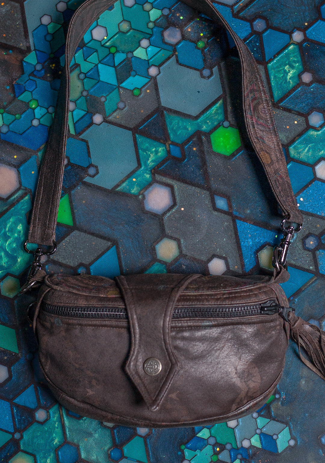 Hand Bag / Fake Leather - PSYGALAK Rider